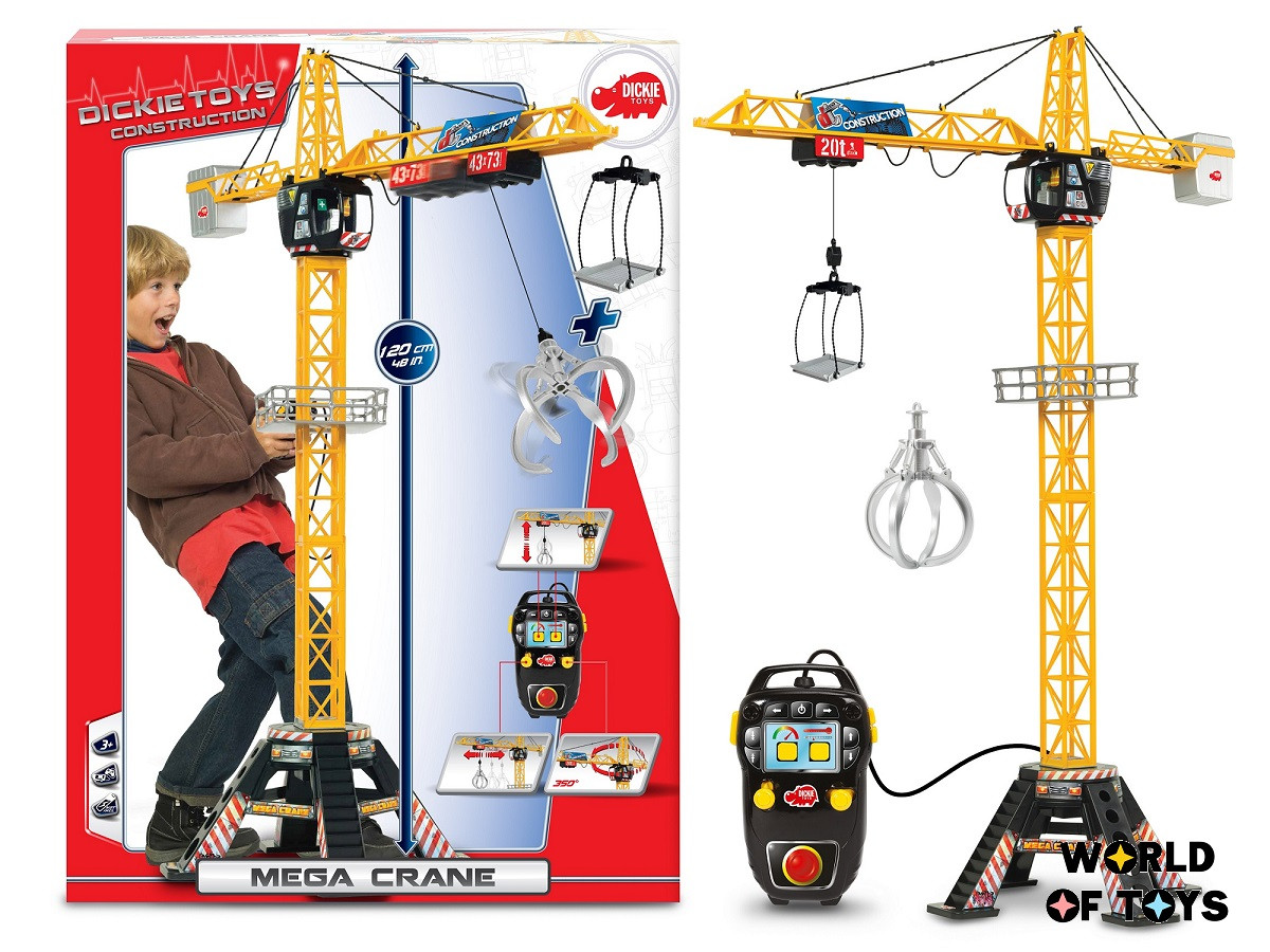Мега кран Dickie Toys на ДК 120 см (3462412)
