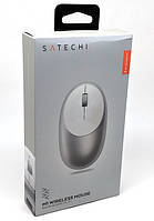Бездротова Bluetooth Миша Satechi M1 WhiteSilver SATECHI Aluminum M1 Wireless Bluetooth Mouse, фото 2