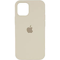 Чохол Silicone Case Full для Apple iPhone 14 (6.1")Бежевий / Antigue White