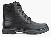 Черевики чоловічі демісезонні чорні натуральна шкіра Україна Libero — розмір 40 (26,5 см)