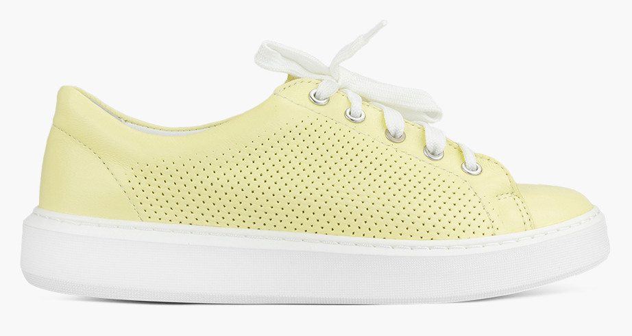 Кеди низькі жіночі салатові натуральна шкіра Україна Viscala — розмір 36 (23,3 см) (модель: Vis2011-326KLgreen), фото 1