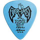 Медіатори Ernie Ball 9181 Everlast Delrin Picks Blue 0.48 mm 12-Pack, фото 3