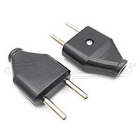 YK 203B Вилка черная плоская (50)