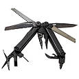 Мультінструмент LEATHERMAN WAVE PLUS колір BLACK, синтетичний чохол Molle 832526, фото 5