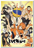 Haikyu!! аниме Волейбол - постер аниме