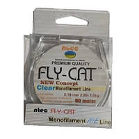 Леска для зимней рыбалки Fly Cat Ice 50 м. 0,1мм/1,0 кг.