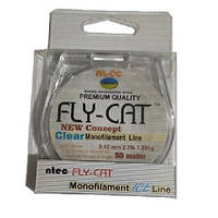 Леска для зимней рыбалки Fly Cat Ice 50 м. 0,12мм/1,22 кг.