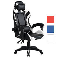 Кресло компьютерное игровое или для офиса Gamer Pro Jaguar белое R_1390