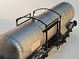 Модель 6-осної цистерни тип ZZD DB Ep IV, BASF, приладдя DB, епохи IV, масштабу H0 1:87, BRAWA 48543, фото 3