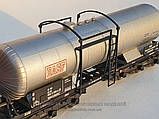 Модель 6-осної цистерни тип ZZD DB Ep IV, BASF, приладдя DB, епохи IV, масштабу H0 1:87, BRAWA 48543, фото 6