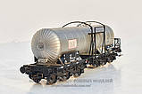 Модель 6-осної цистерни тип ZZD DB Ep IV, BASF, приладдя DB, епохи IV, масштабу H0 1:87, BRAWA 48543, фото 4