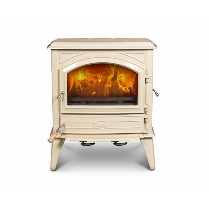 Чавунна піч Dovre 640 WD/E8 кремовий, фото 1