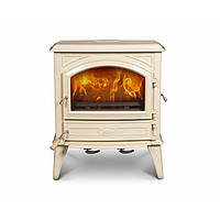 Чавунна піч Dovre 640 WD/E8 кремовий