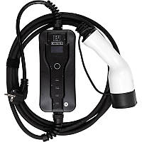 Зарядний пристрій для електромобілів HiSmart Type 2 — Schuko (220 V), 16 A, 3.6 кВт, 1-фазний, 5 м (EV200696)