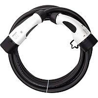 Кабель Duosida для електромобілів Type 2 — Type 2, 32A, 22kW, 3-фазний, 5 м (EV200153)