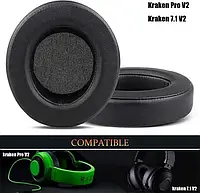 Амбушюры RAZER Kraken Pro V2 Nari Man OWar 7.1 Круглые и Овальные