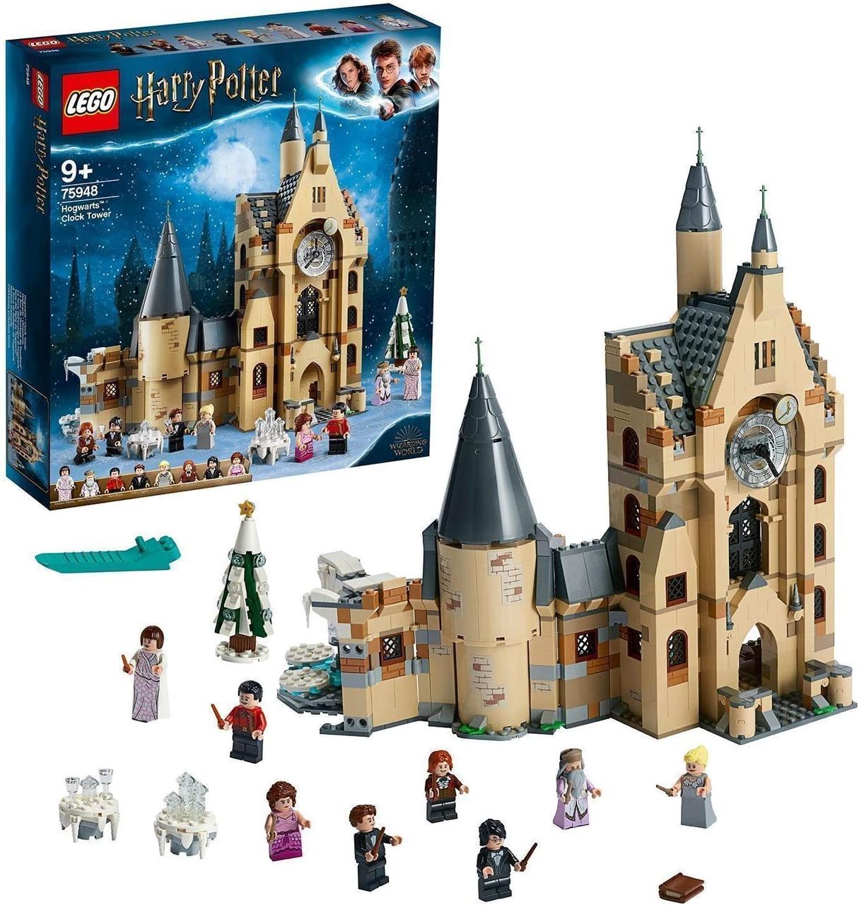 LEGO 76386 Harry Potter Замок  Годинникова вежа в Гоґвортсі Гаррі Потер ЛЕГО(75948)