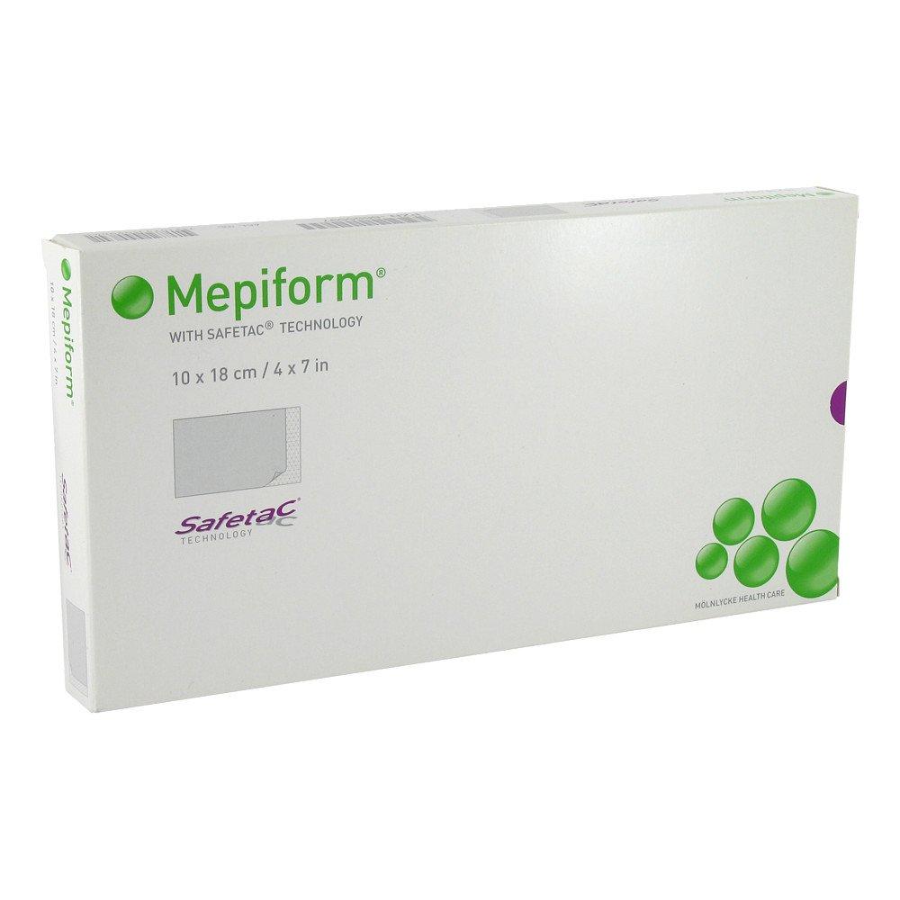 Мепиформ (Mepiform) 10x18см.-5шт. для лечения гипертрофических и келоидных рубцов/ Германия-Molnlyckle - фото 1 - id-p1706867746