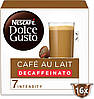 Кава в капсулах Dolce Gusto CAFE AU LAIT DECAFFEINATO (Без Кофеїну 16 порцій), фото 3
