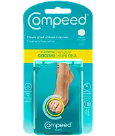 Компид (Compeed) от мозолей между пальцами - 10 шт. большой срок годности