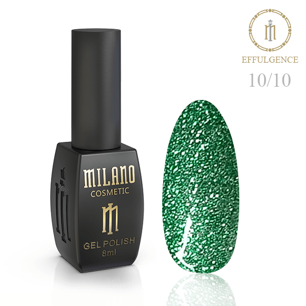Світловідбиваючий гель-лак Effulgence 10 #10 Milano Cosmetic, 8 мл, фото 1