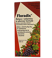 Floradix тоник железо и витамины, 250 мл FLORADIX ŻELAZO I WITAMINY 250 ML