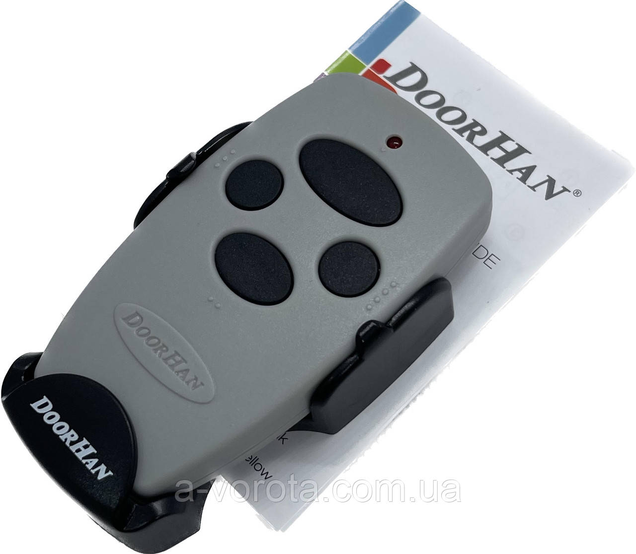 Пульт брелок автоматики воріт, шлагбаумів, ролет та брам Doohan Transmitter 4 (Сірий)