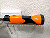 Акумуляторний світлодіодний ліхтар Idea Poland Orange LED 1W 230V 50Hz Tramp 90Lm 6500K помаранчевий/чорний, фото 5