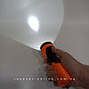 Акумуляторний світлодіодний ліхтар Idea Poland Orange LED 1W 230V 50Hz Tramp 90Lm 6500K помаранчевий/чорний, фото 3