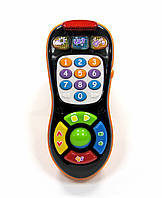 Музичний повчальний Пультик 7390 UA чорно-помаранчевий, цифри, слова, кольори, пісеньки