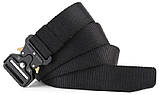 Ремінь тактичний Assault Belt з металевою пряжкою 140 см Black (3_02072), фото 4