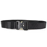 Ремінь тактичний Assault Belt з металевою пряжкою 140 см Black (3_02072), фото 3