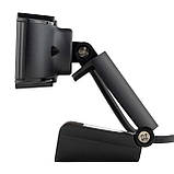 Веб-камера RIAS X111 Full HD 1920x1080 з мікрофоном Black (3_02101), фото 5