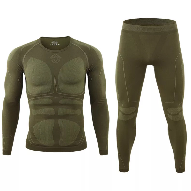 Комплект тактичної термобілизни Eagle JA-09-3 Green XXL (3_02136)