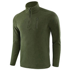 Чоловіча кофта тактична Eagle JA-04-1 на флісі Оливка XXL (3_02150)