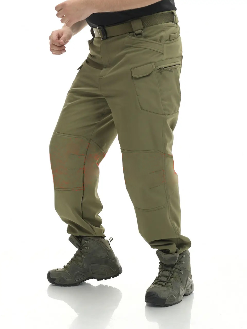 Штани тактичні утеплені Eagle PA-04 IX7 Soft Shell на флісі Оливка XXL (3_02225)