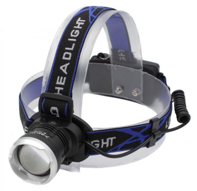 Налобний ліхтарик RIAS BL-T24-P50 2x18650 (3_02310), фото 1