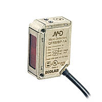 Фотодатчик IP69K, приемник, NPN NO+NC, Sn=15 метров, AISI 316L, 1кГц, 2м кабель, QFID/BN-1A Micro detector