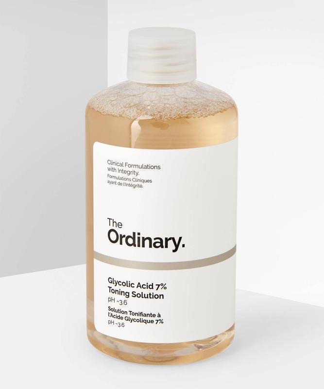 Тонік з глікогелевою кислотою The Ordinary Glycolic Acid 7% Toning Solution