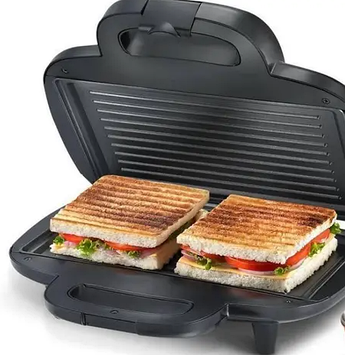 Гриль тостер Livstar LSU-1211 притискний контактний | Електрогриль бутербродниця