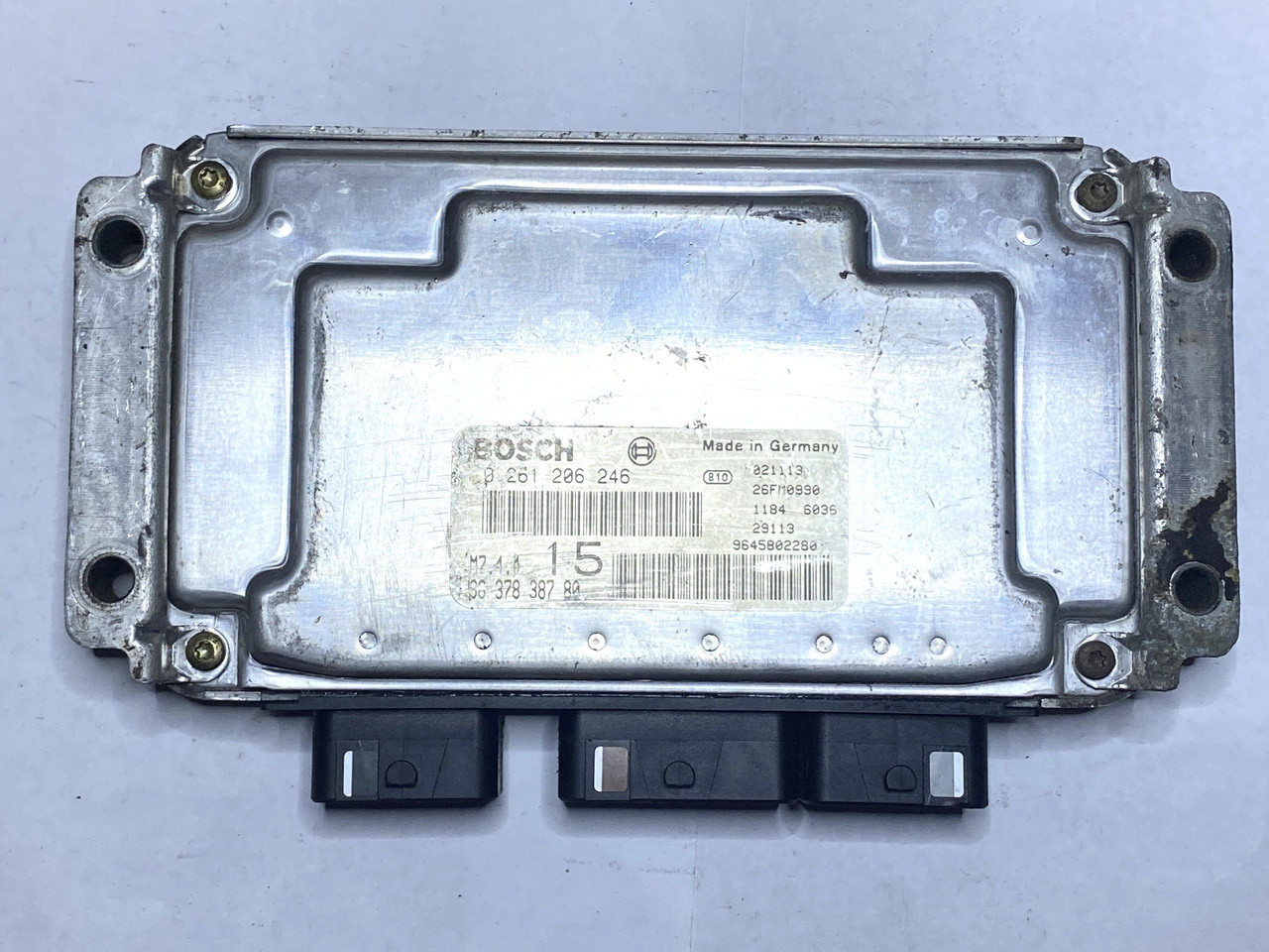 Блок керування Citroen Saxo, Peugeot 0261206246 Bosch 9637838780, фото 1