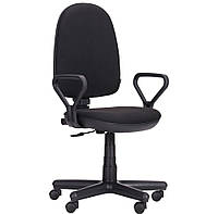 Крісло офісне Комфорт (Престиж) Нью/АМФ-1 тканина чорна