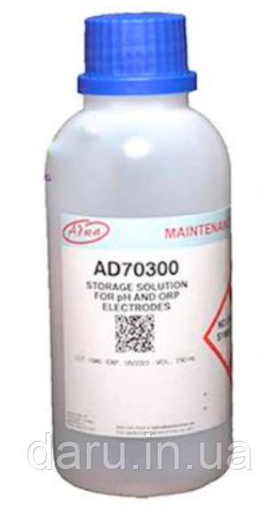 Розчин для зберігання рН і ORP — електродів ADWA AD70300 Угорщина. 230 ml
