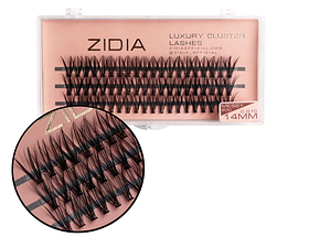 Zidia Cluster lashes 20D MESSY C 0,10 (3 стрічки, розмір 14 mm)
