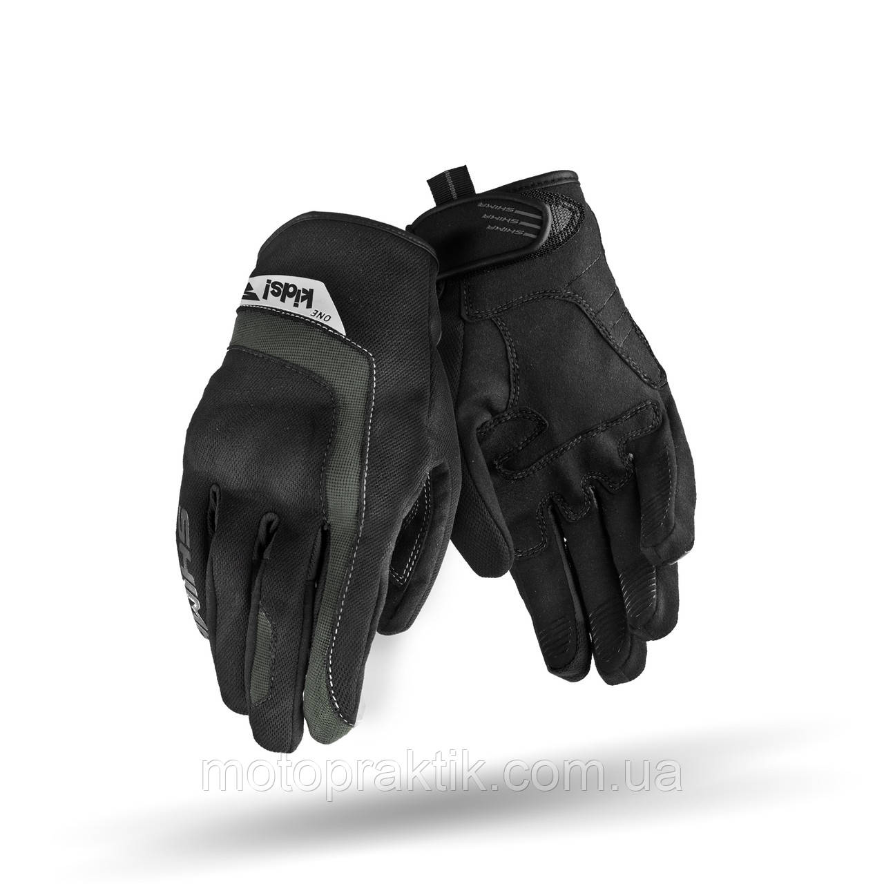 SHIMA ONE KIDS Gloves Black/Grey, S Моторукавички дитячі літні із захистом
