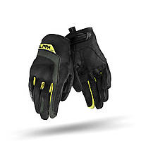 SHIMA ONE KIDS Gloves Black/Fluo Yellow, L Моторукавички дитячі літні із захистом