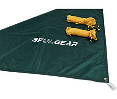 Тент 3F Ul Gear 210T Tarp 5*3 Зелений