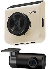 Відеореєстратор+камера заднього виду 70Mai Smart Dash Cam Pro Plus MiDrive A400White +RC09 (код 126406)