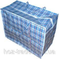 Сумка господарська клітчата No6  70*60*35 см