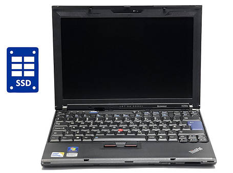 Нетбук Б-клас Lenovo x200s/12.5" /Core 2 Solo ULV SU3500 1 ядро 1.4GHz/4GB DDR3/180GB SSD/GMA 4500MHD/WebCam, фото 2
